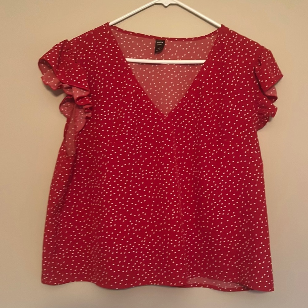 Butterfly sleeve shirt